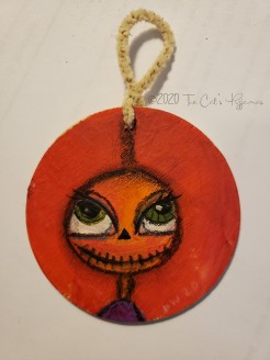 Carlotta Pumpkin ornament